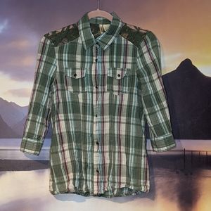 Western Top with Lace